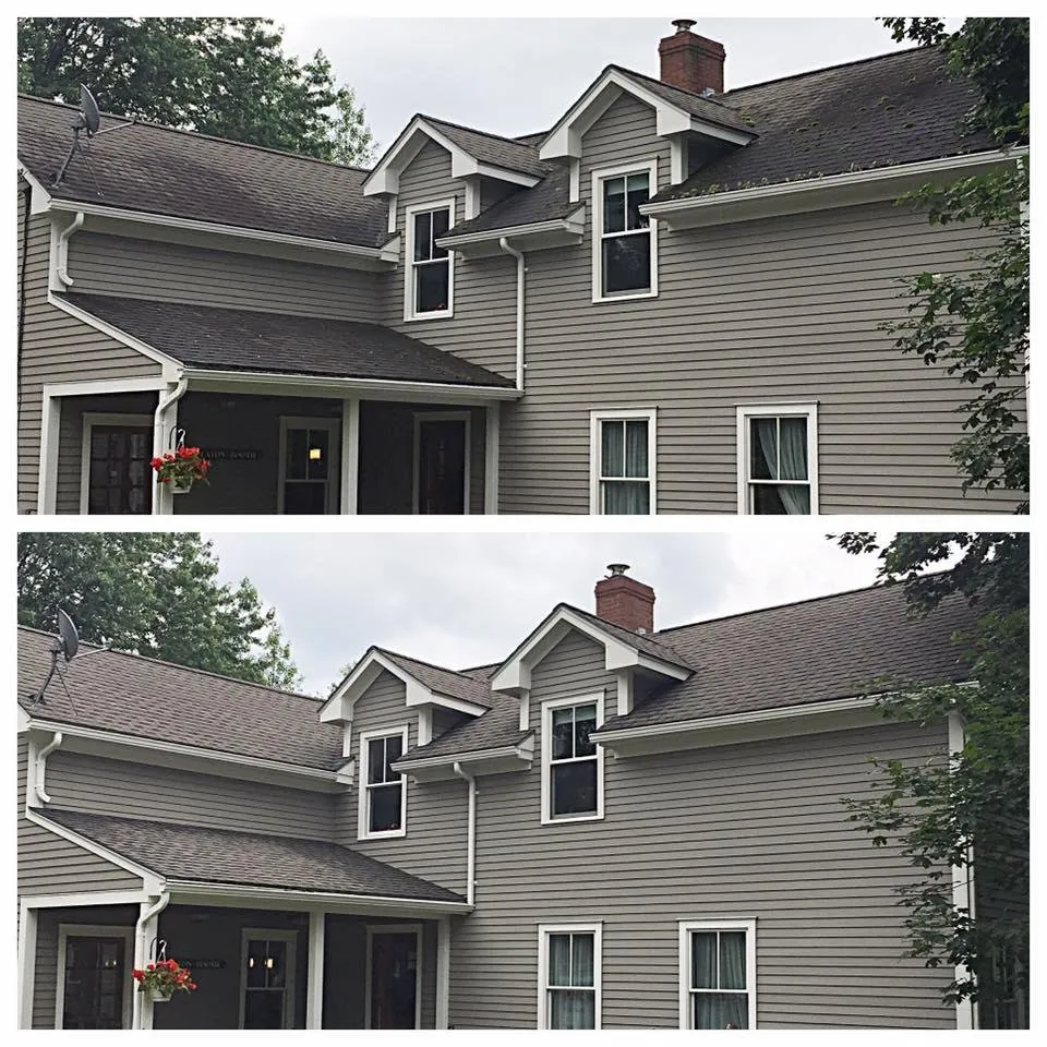 Slide of Roof Shampoo Vermont