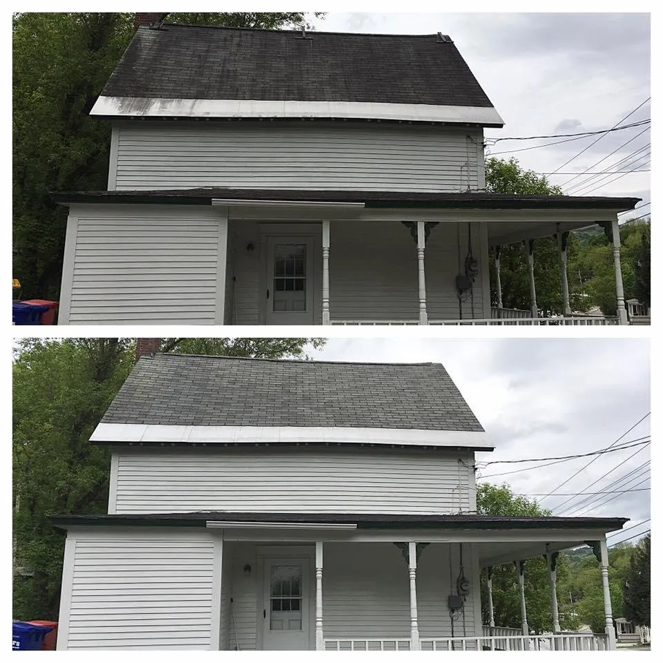 Slide of Roof Shampoo Vermont