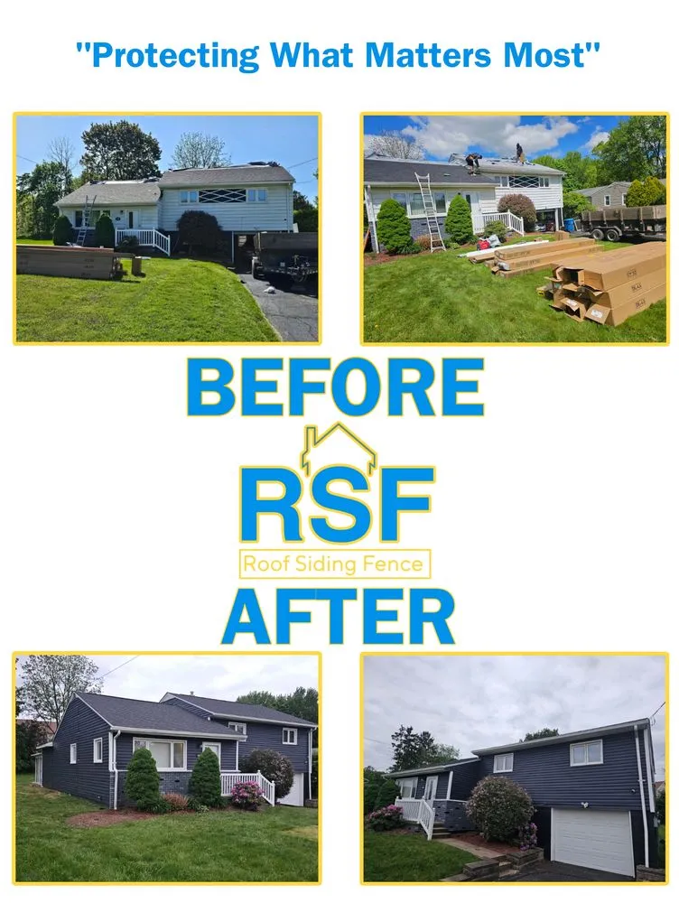 Slide of Roof Siding Fence