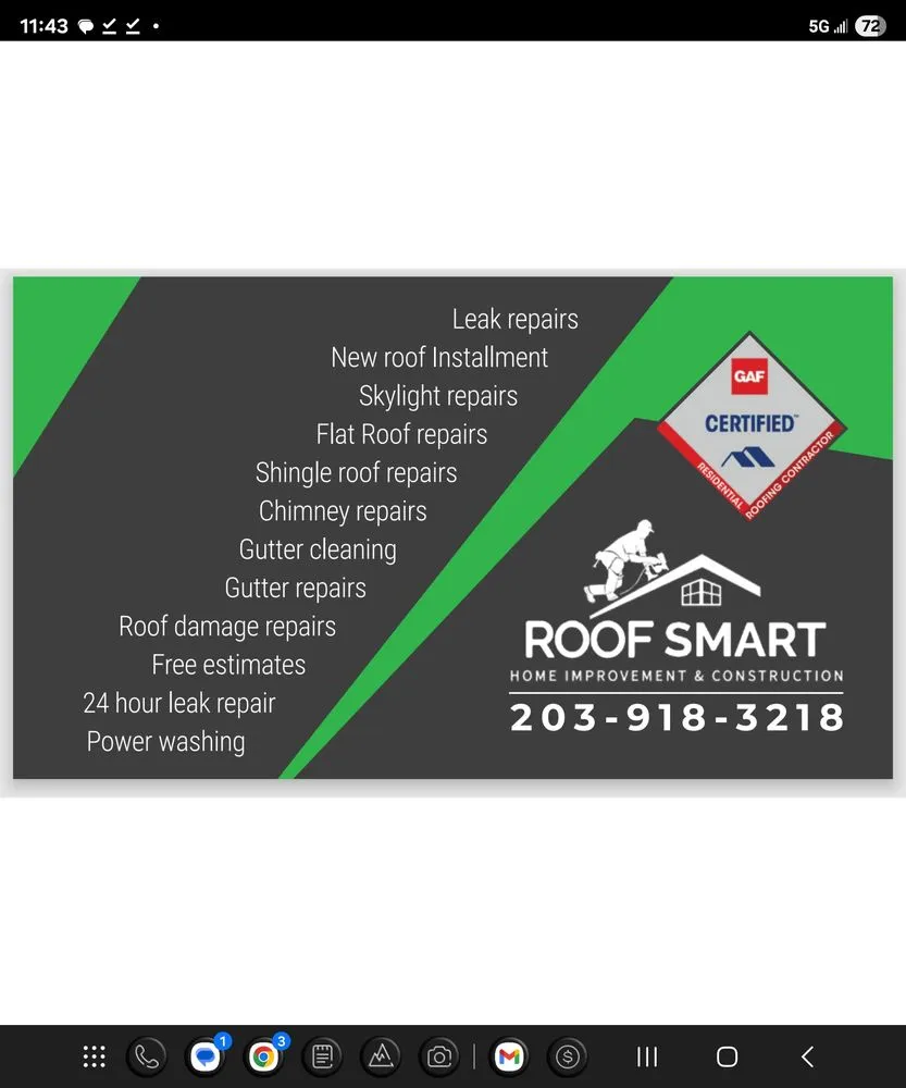 Slide of Roof Smart