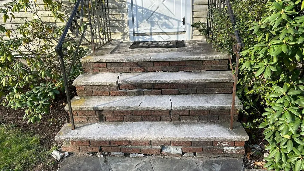 Slide of Roof Stone Construction