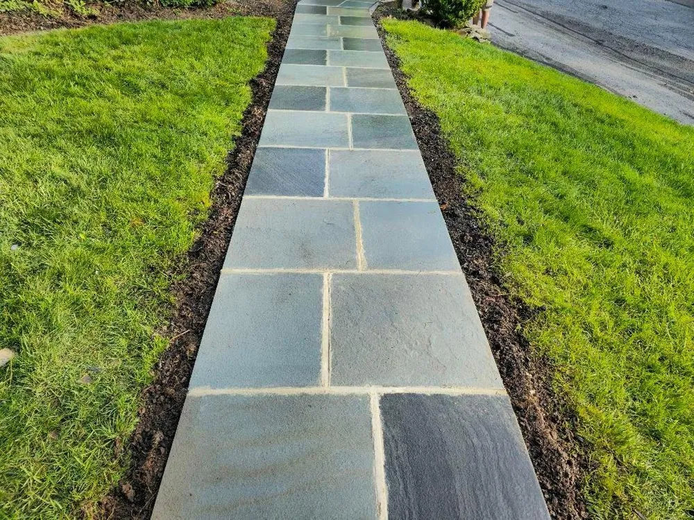 Slide of Roof Stone Construction