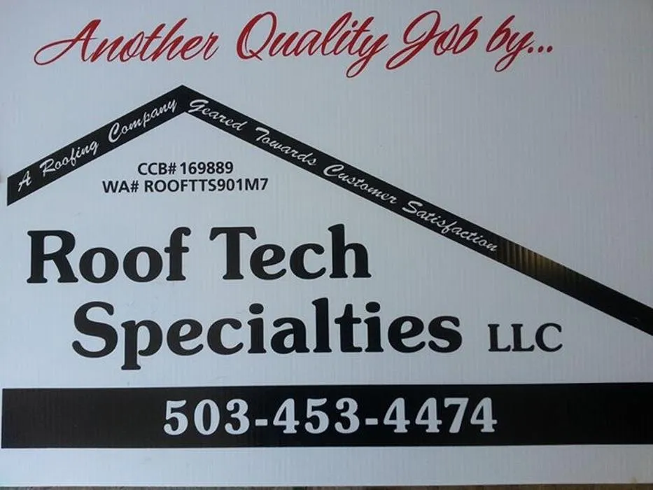 Reliable roof inspection in Gaston, OR by Roof Tech Specialties