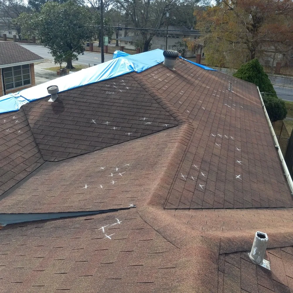 Slide of Roof Today