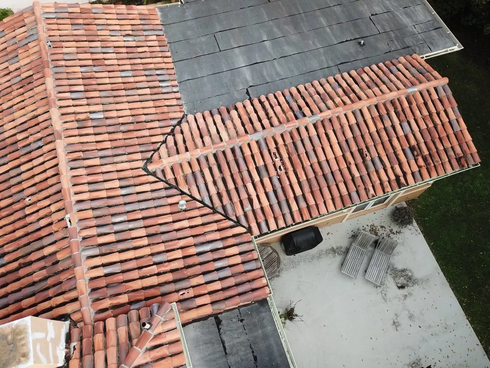 Slide of Roof Today