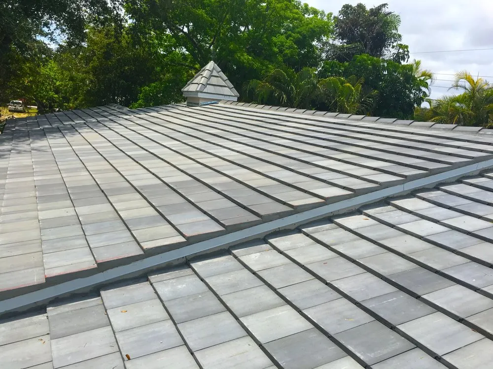 Slide of Roof Today
