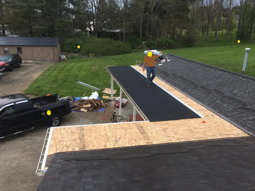 Slide of Roof Top Maintenance & Gutter Services