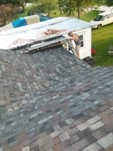 Slide of Roof Walkers Roofing