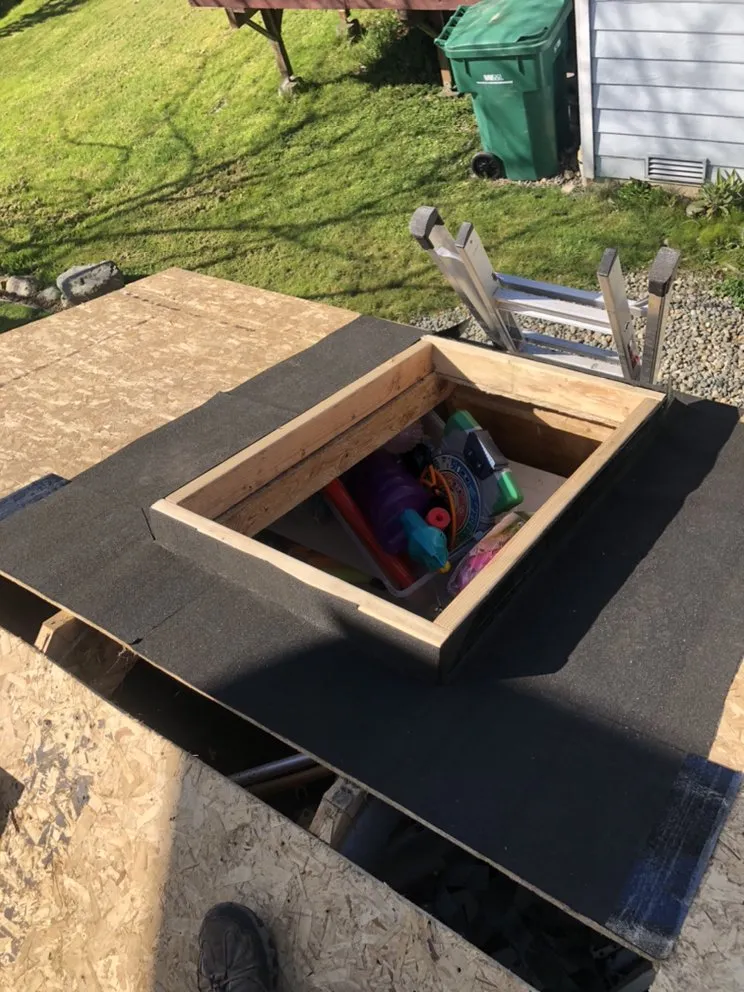 Slide of Roof Warriors