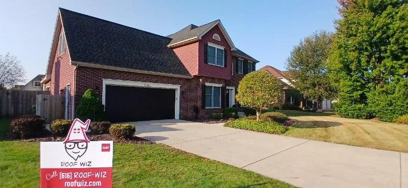 Licensed storm damage roof repair in St Joseph, MI by Roof Wiz