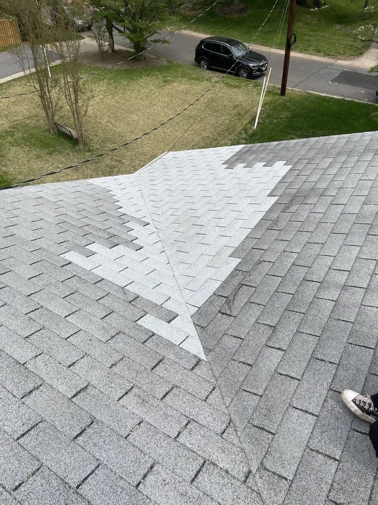 Slide of Roof Work L.D