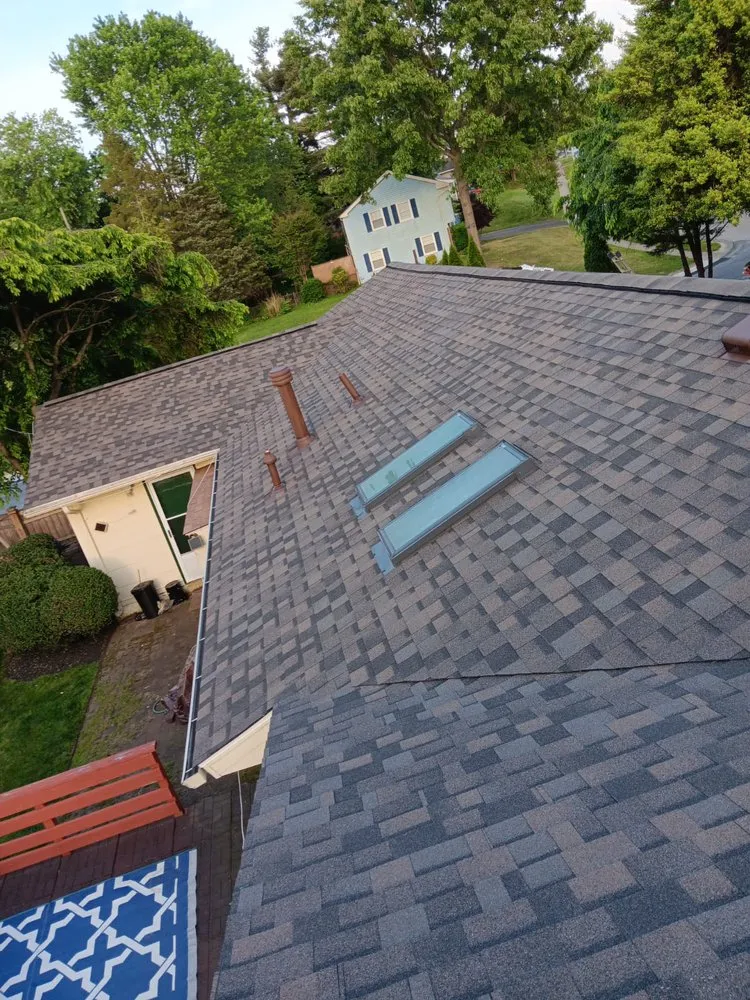 Slide of Roof Work L.D