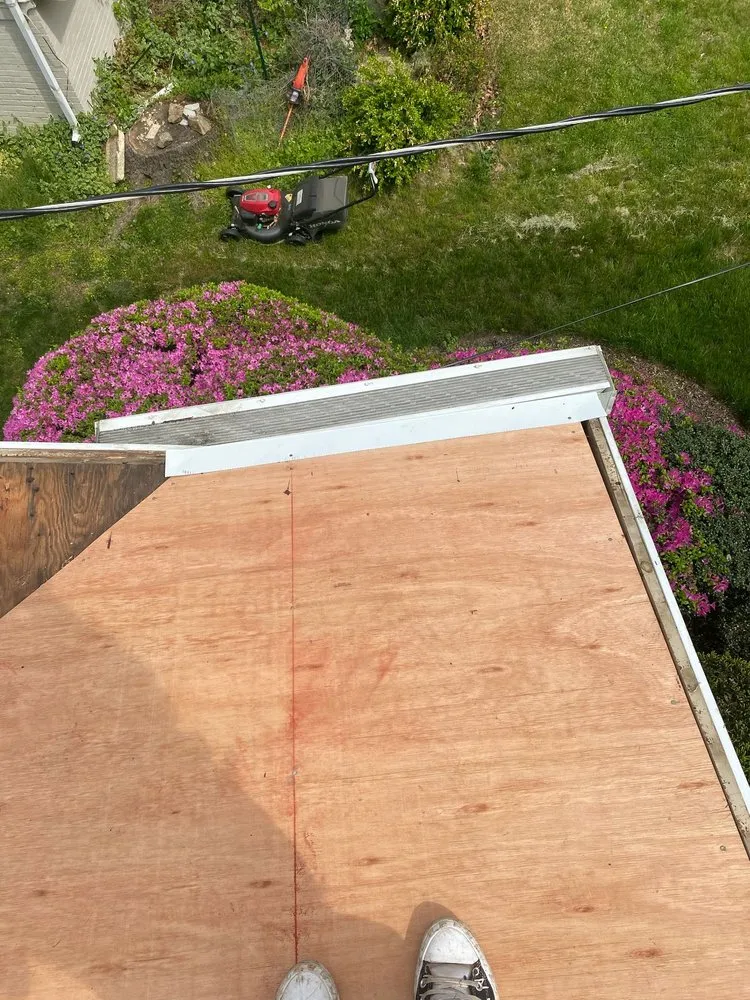 Slide of Roof Work L.D