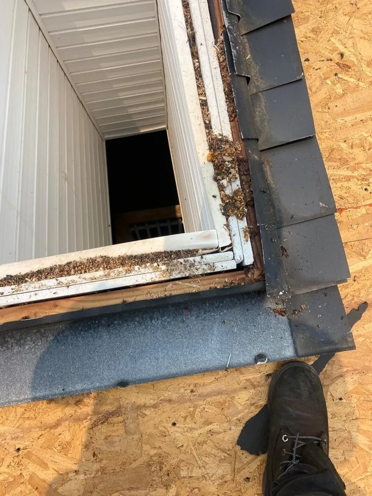 Slide of Roof Work L.D