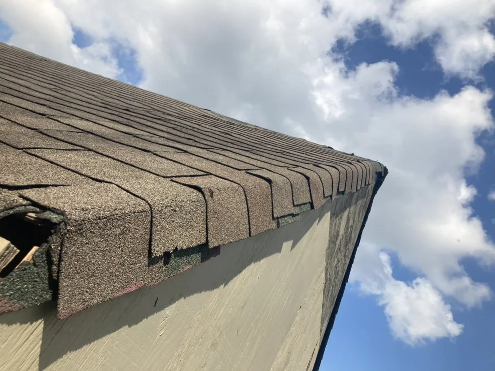 Slide of Roof Work L.D