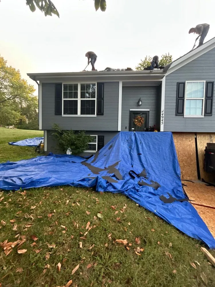 Slide of Roof Works