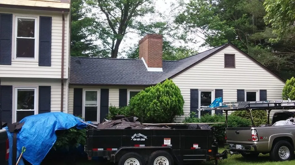 Professional storm damage roof repair in Schuyler, VA - Roofcrafters