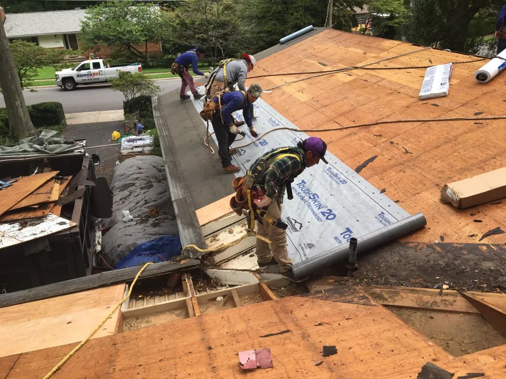 Slide of Roofer 911