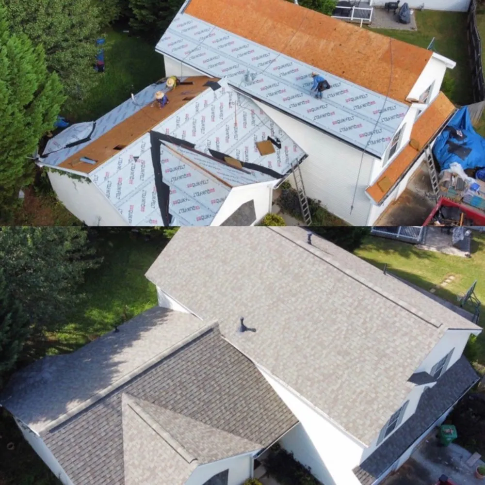 Slide of Roofer Express