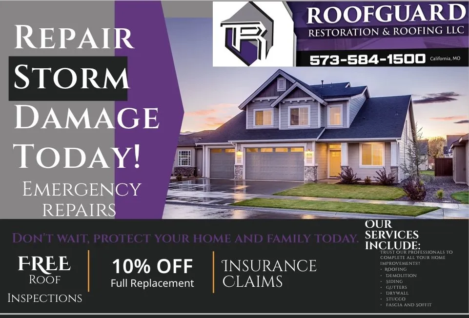 Top-rated residential roofing service in Centertown, MO - RoofGuard