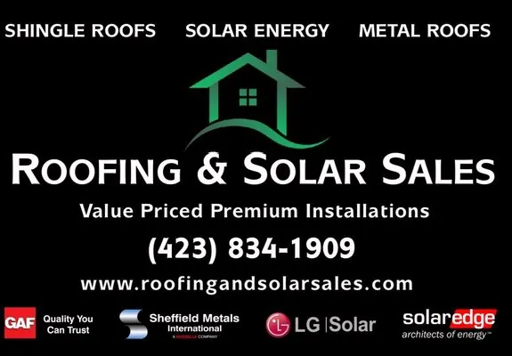 Roofing & Solar Sales Logo