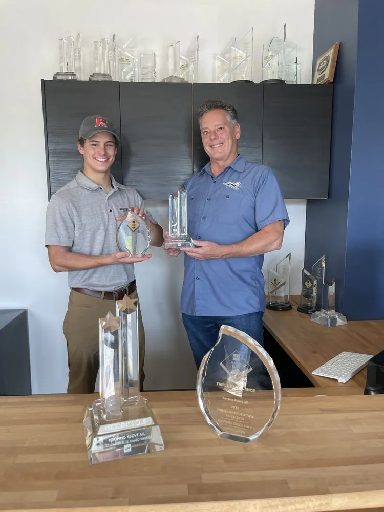 Slide of Roofing Above All