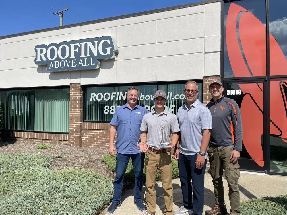 Slide of Roofing Above All