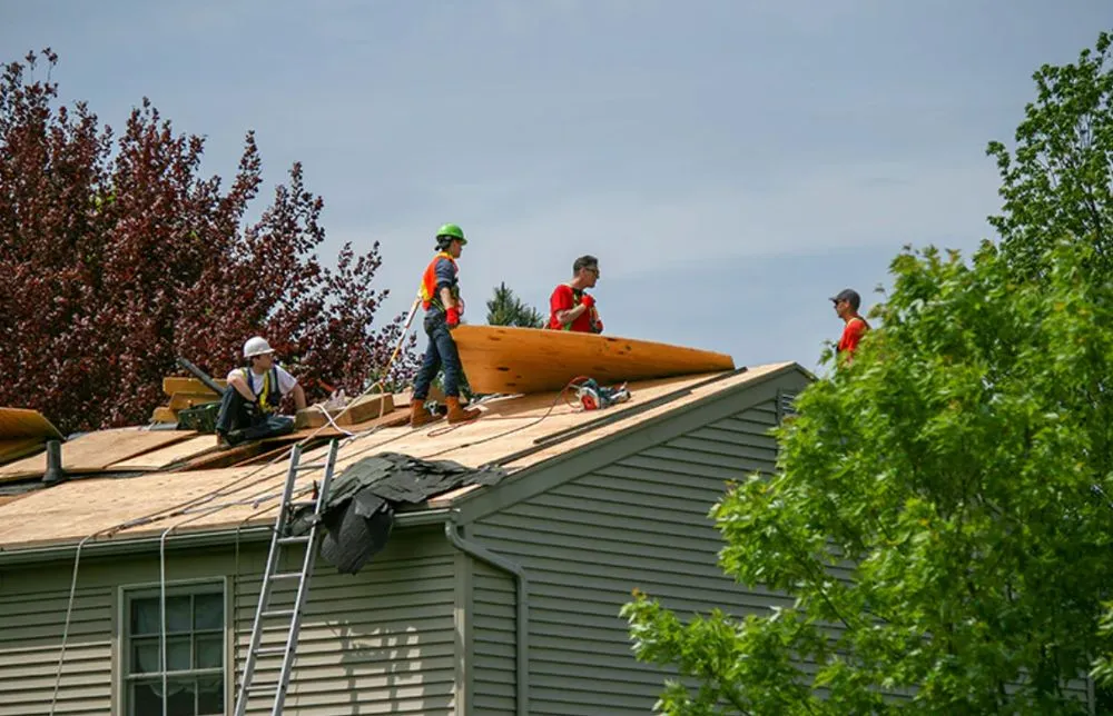 Slide of Roofing Above All