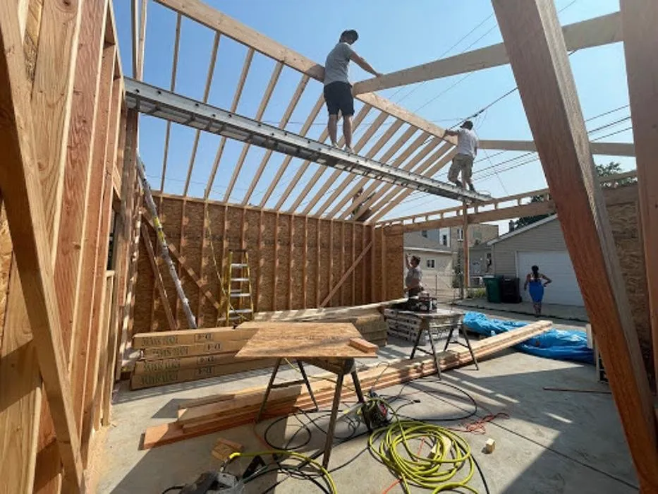 Slide of Roofing and Construction