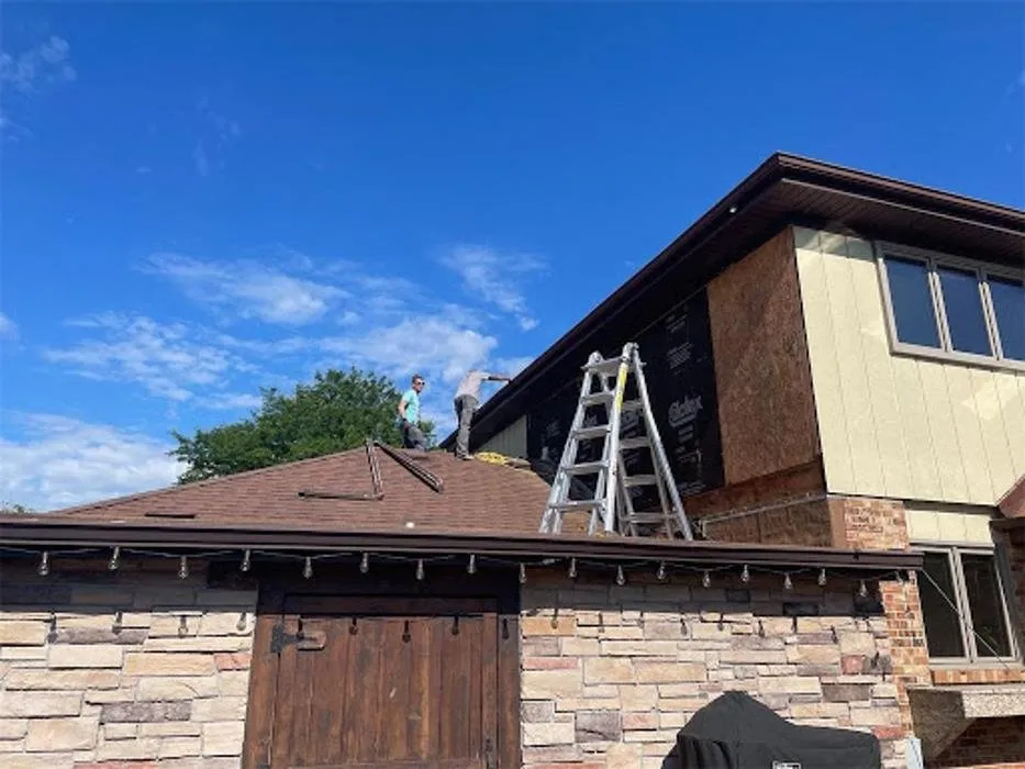 Slide of Roofing and Construction