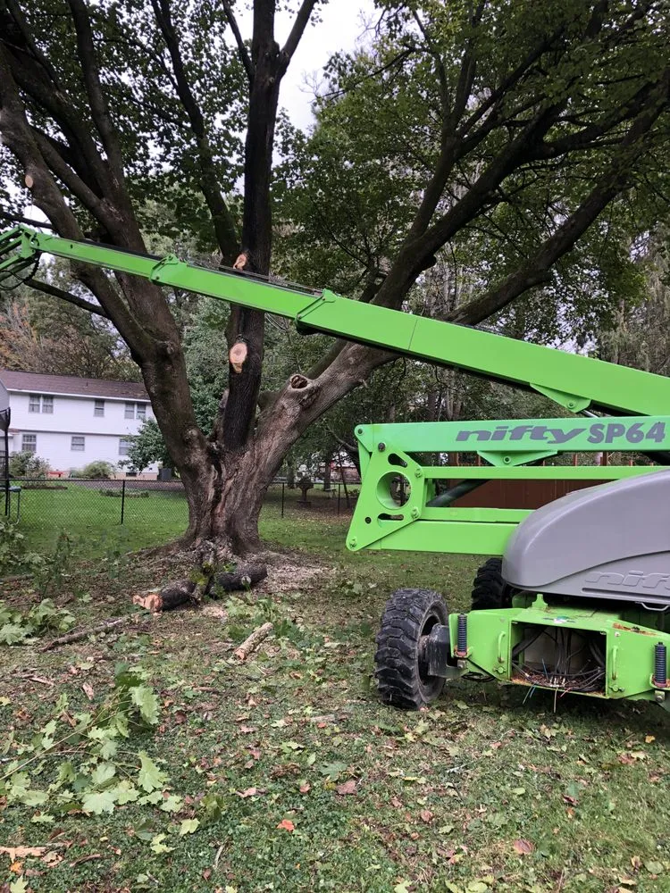 Slide of Roofing and tree service pros