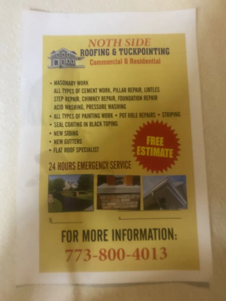 Slide of Roofing and Tuckpointing