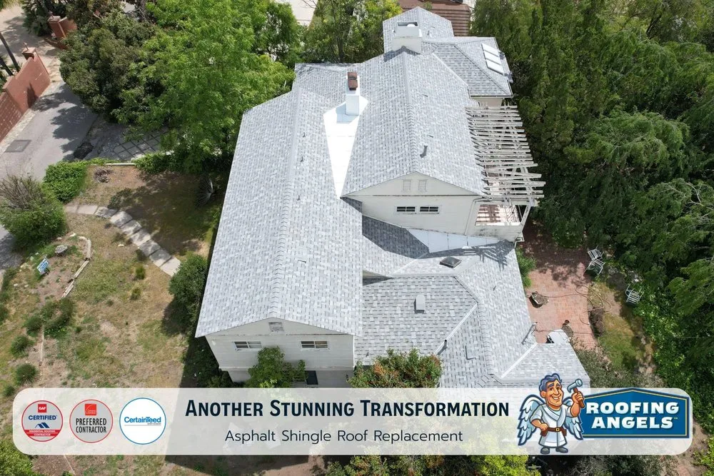 Slide of Roofing Angels