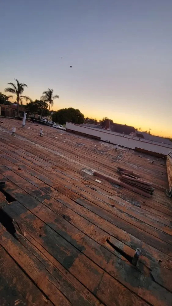 Slide of Roofing Business