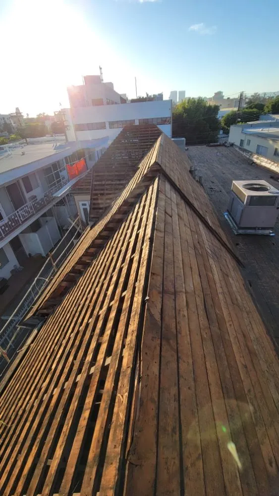 Slide of Roofing Business