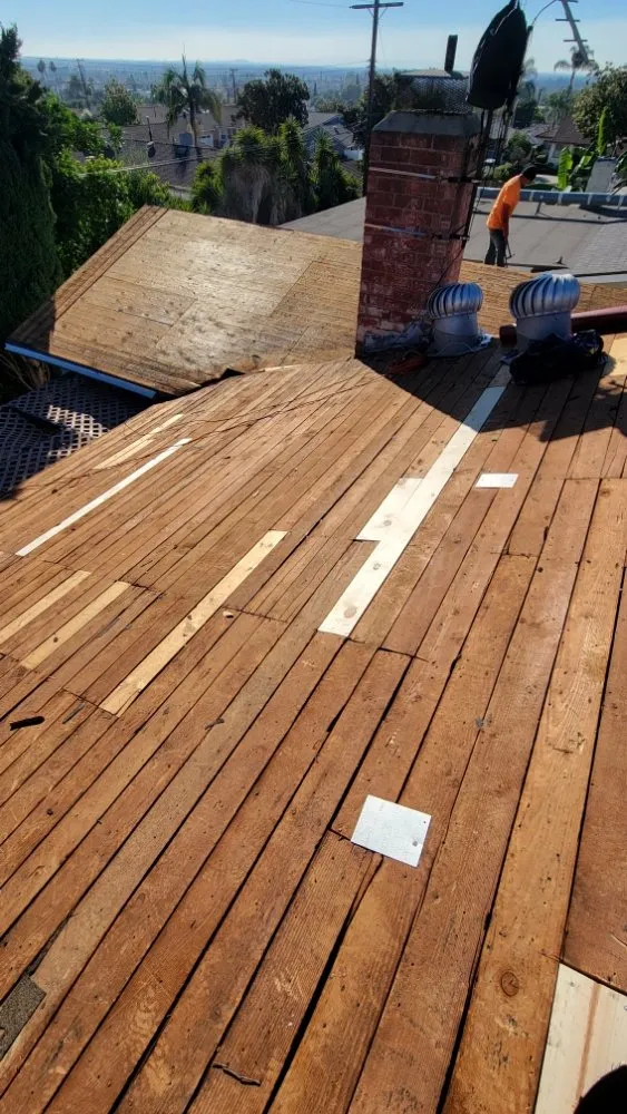 Slide of Roofing Business