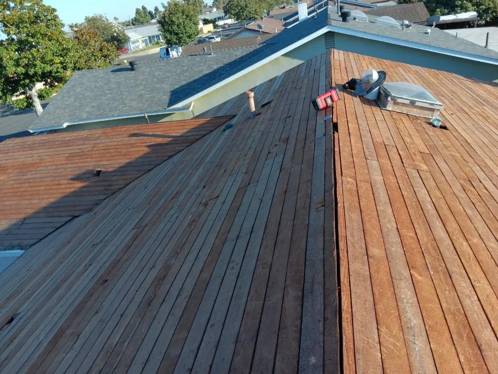 Slide of Roofing Business