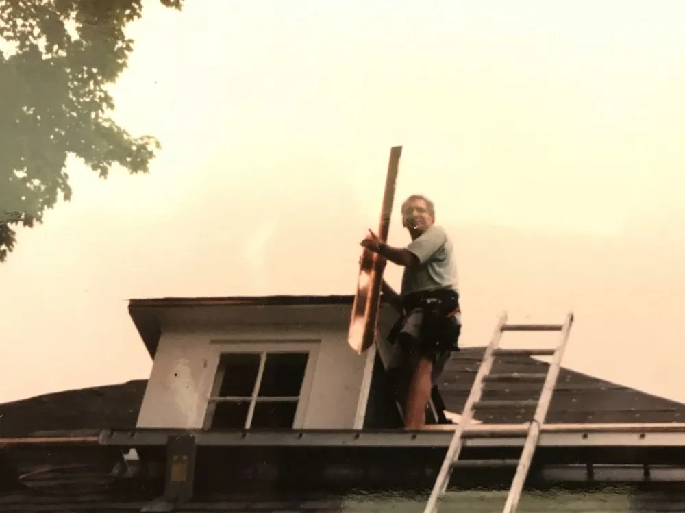 Slide of Roofing by Gerald Roffo