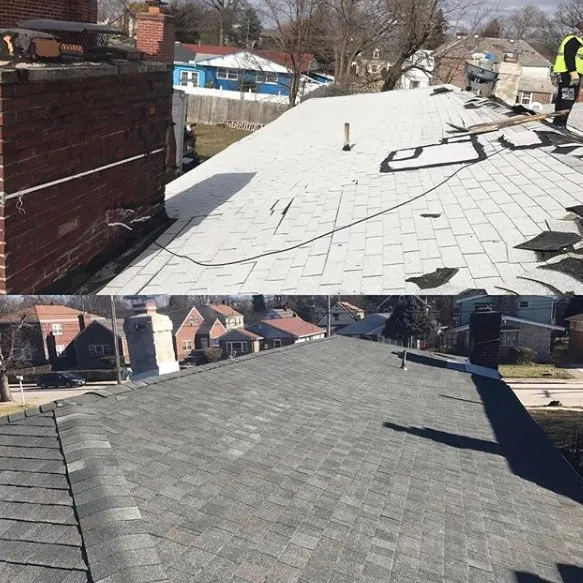 Slide of Roofing by Gerald Roffo