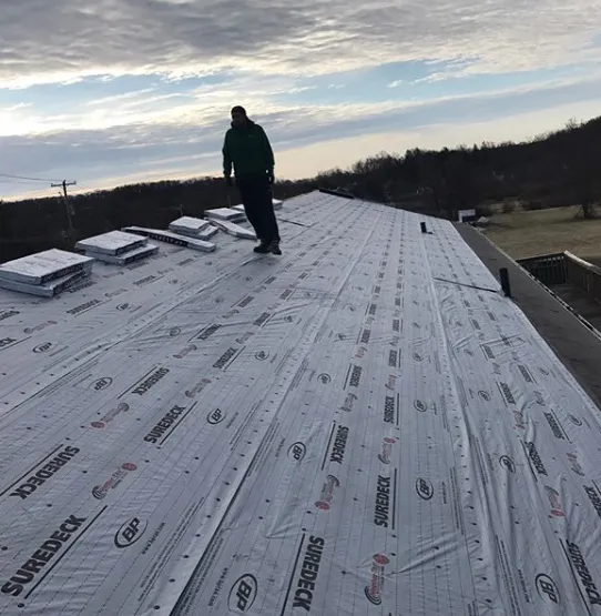 Slide of Roofing by Gerald Roffo