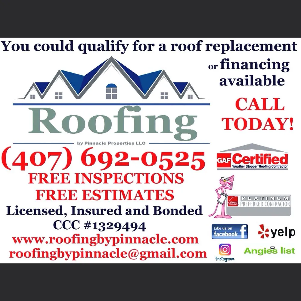 Slide of Roofing by Pinnacle Properties