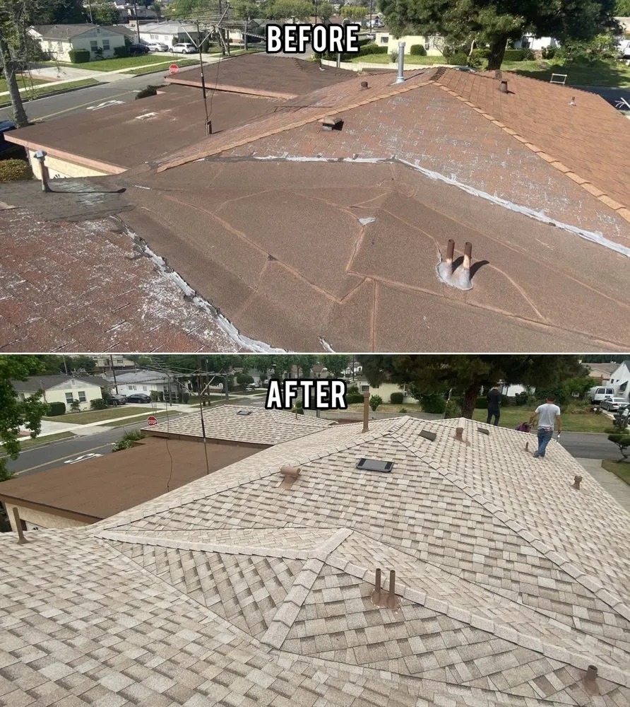 Slide of Roofing Company in Pasadena 