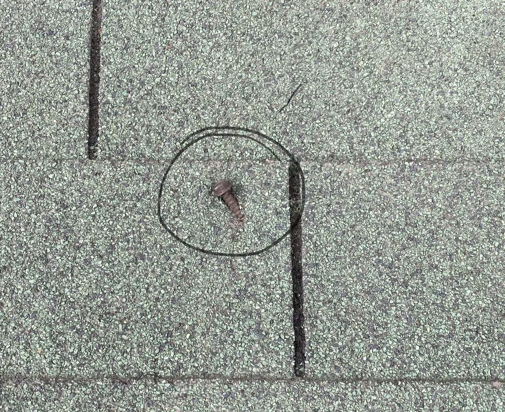 Slide of Roofing Connection