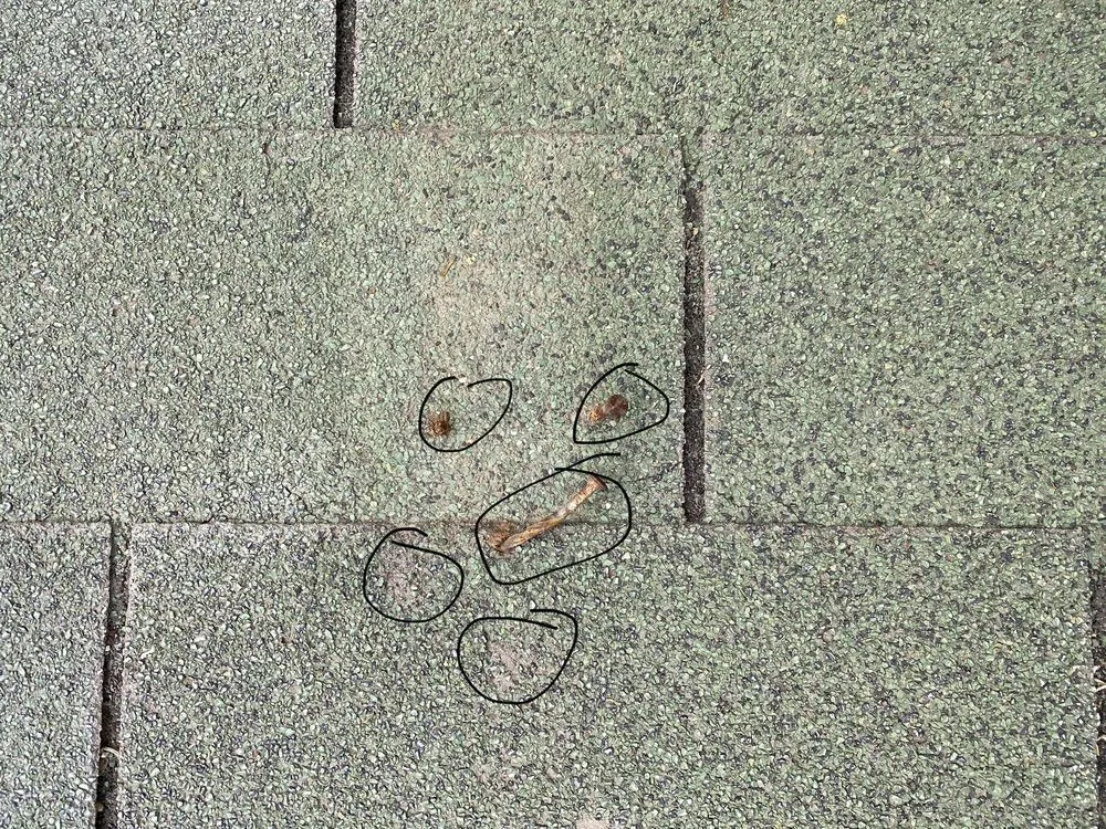 Slide of Roofing Connection