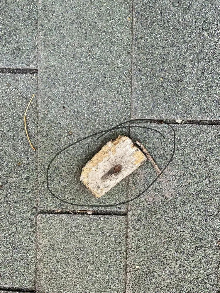 Slide of Roofing Connection