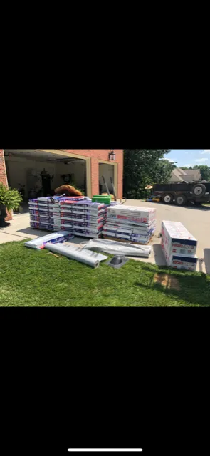 Slide of Roofing Crew