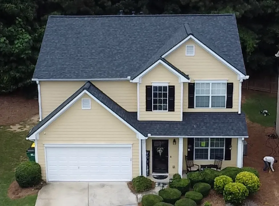 Slide of Roofing Done Wright