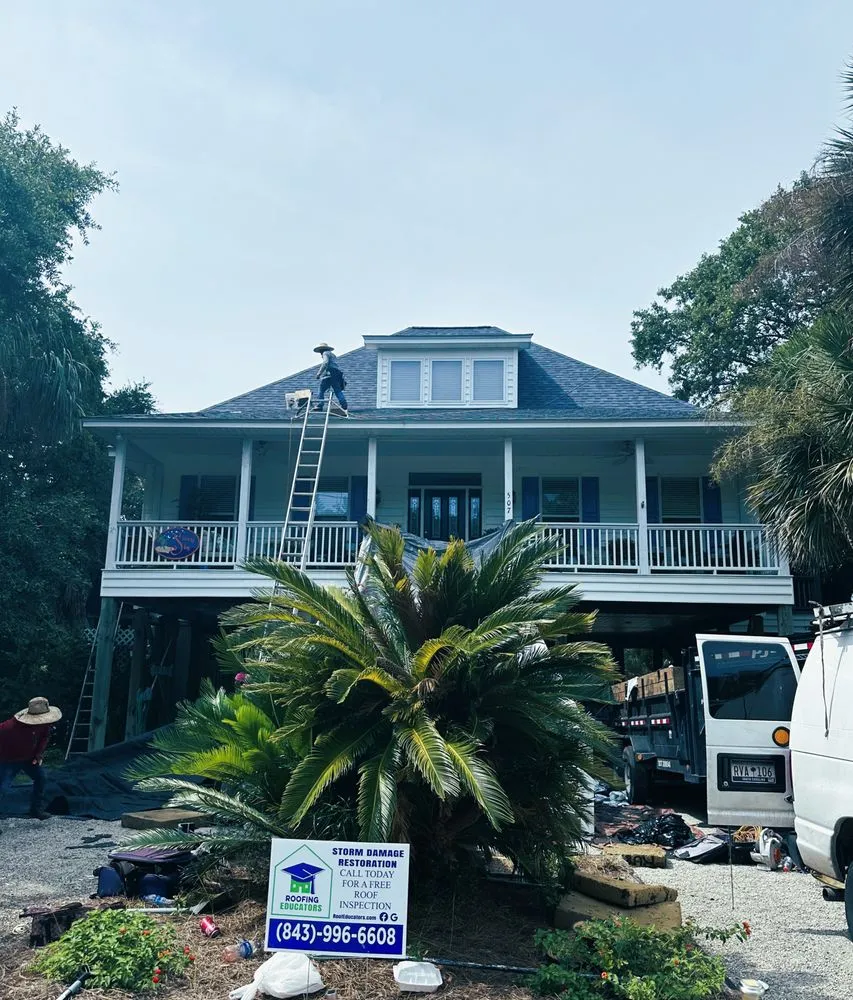 Slide of Roofing Educators