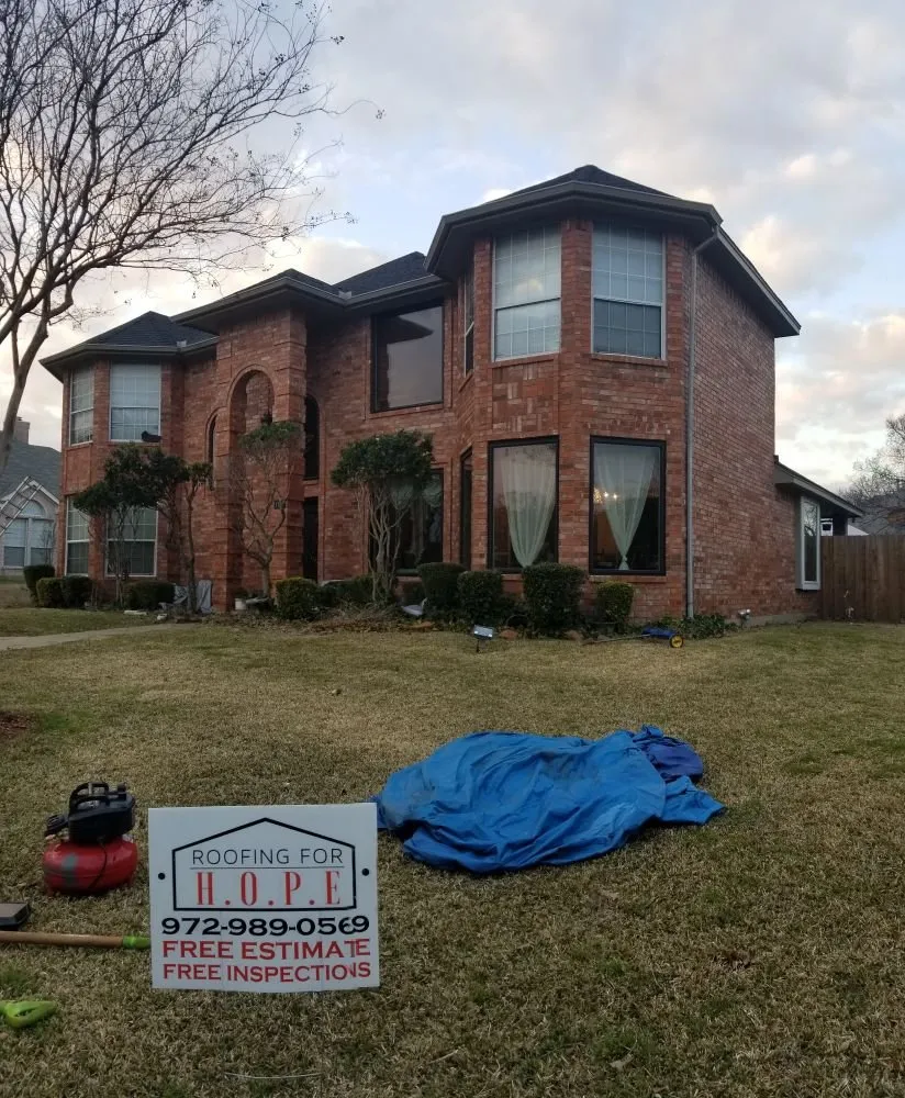 Slide of Roofing for HOPE