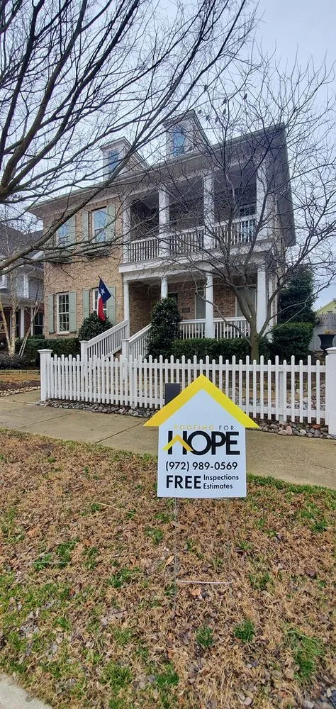 Slide of Roofing for HOPE